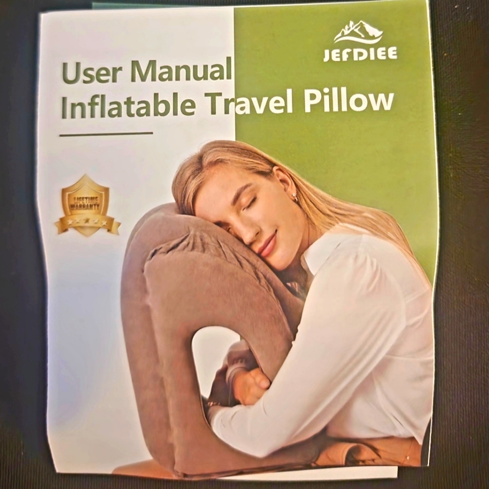 Inflatable Travel Pillow